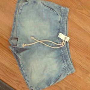 Aerie chambray shorts